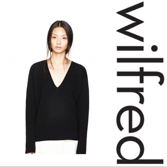 ARITZIA WILFRED Jolie Sweater - Black - Picture 1 of 5